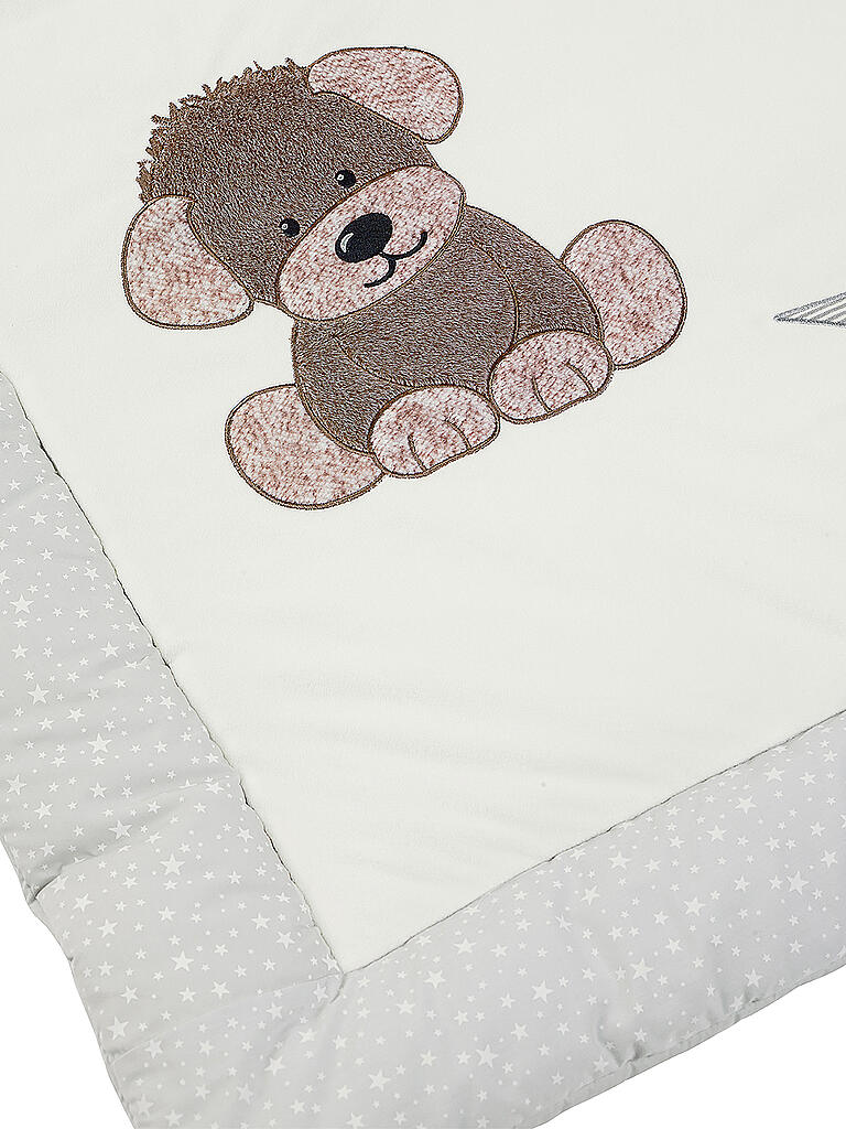 STERNTALER | Krabbeldecke " Hanno & Edda " | grau