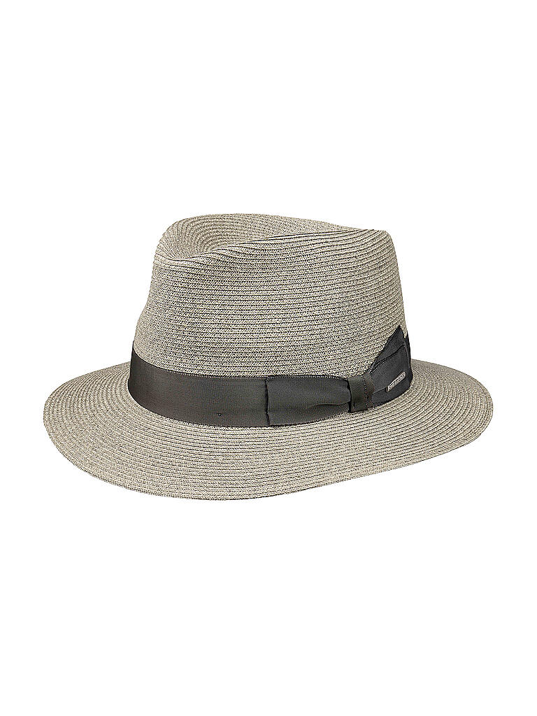 STETSON | Strohhut - Traveler | grau