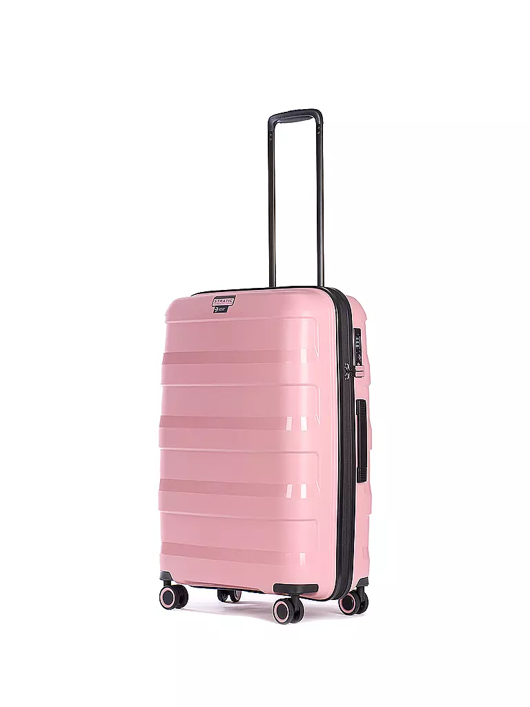 STRATIC | Trolley Straw 65cm Rose | rosa