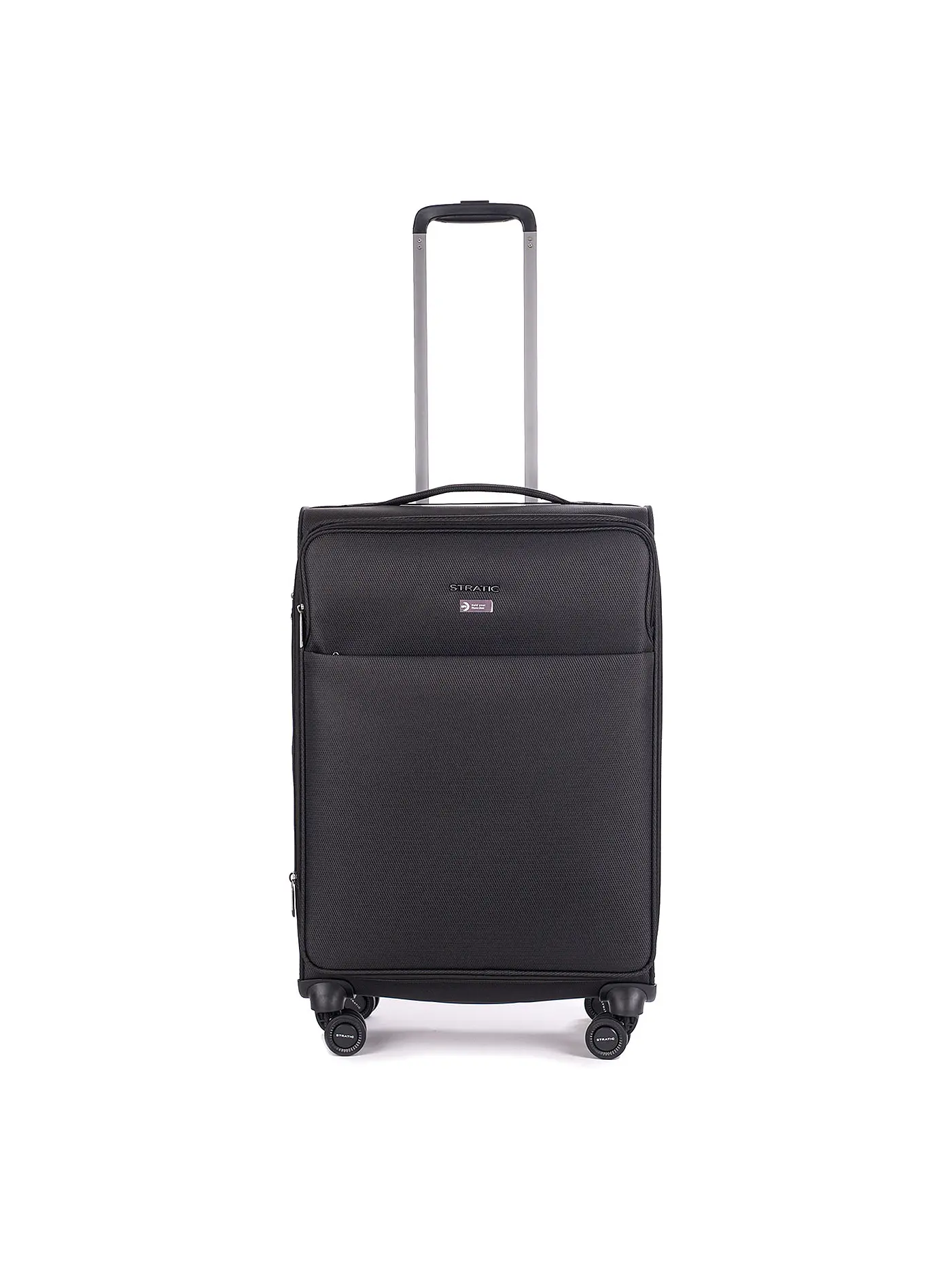 STRATIC | Trolley weich LIGHT M 65cm black | schwarz