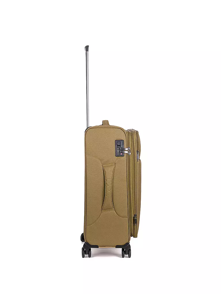 STRATIC | Trolley weich LIGHT M 65cm khaki | olive