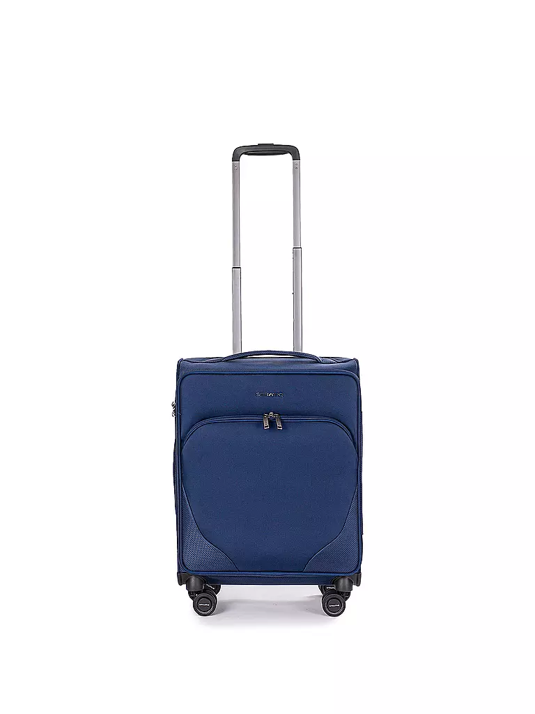 STRATIC | Trolley weich MIX 55cm blue | blau