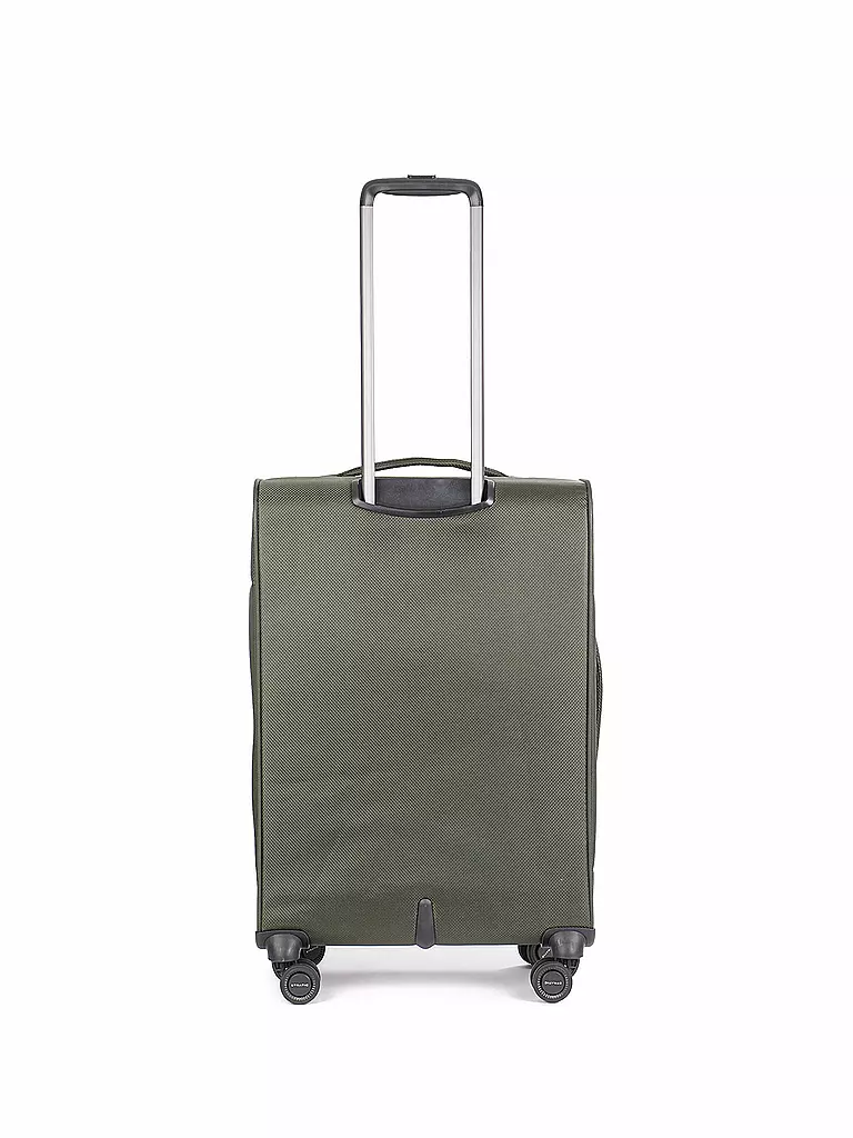 STRATIC | Trolley weich MIX 65cm darkgreen | blau