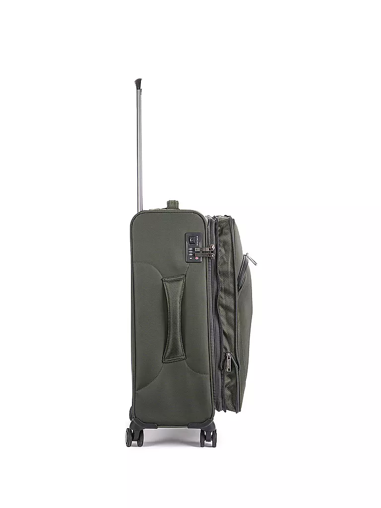 STRATIC | Trolley weich MIX 65cm darkgreen | olive