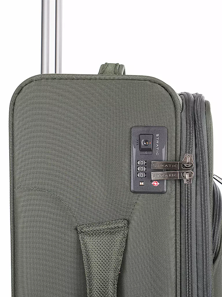 STRATIC | Trolley weich MIX 65cm darkgreen | grün