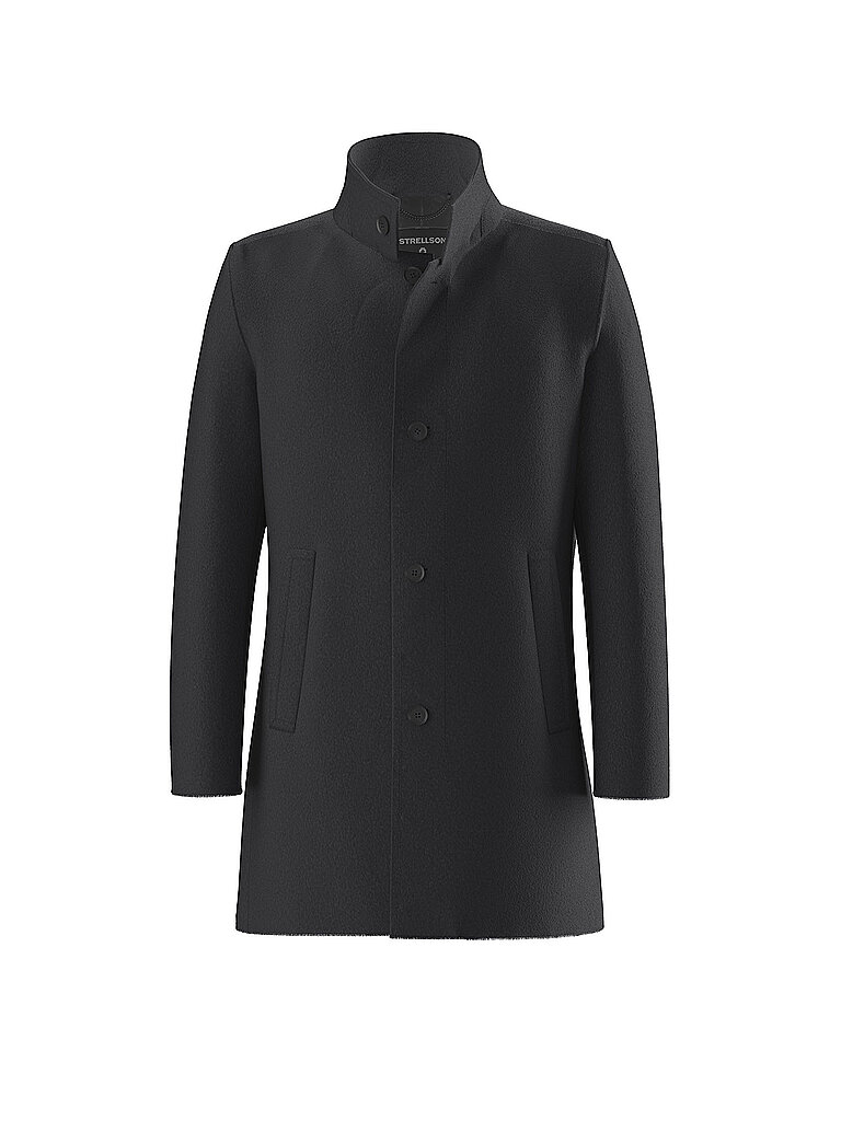 STRELLSON Wollmantel FINCHLEY dunkelblau | 52