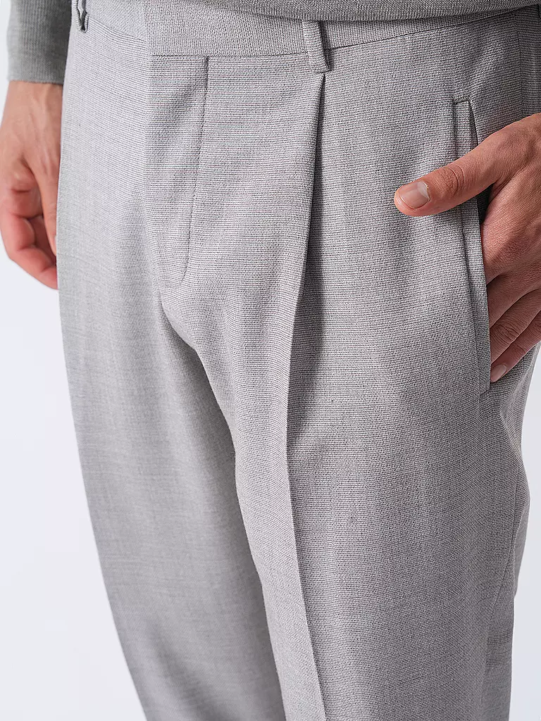 STRELLSON | Anzughose Loose Fit LUIS | beige
