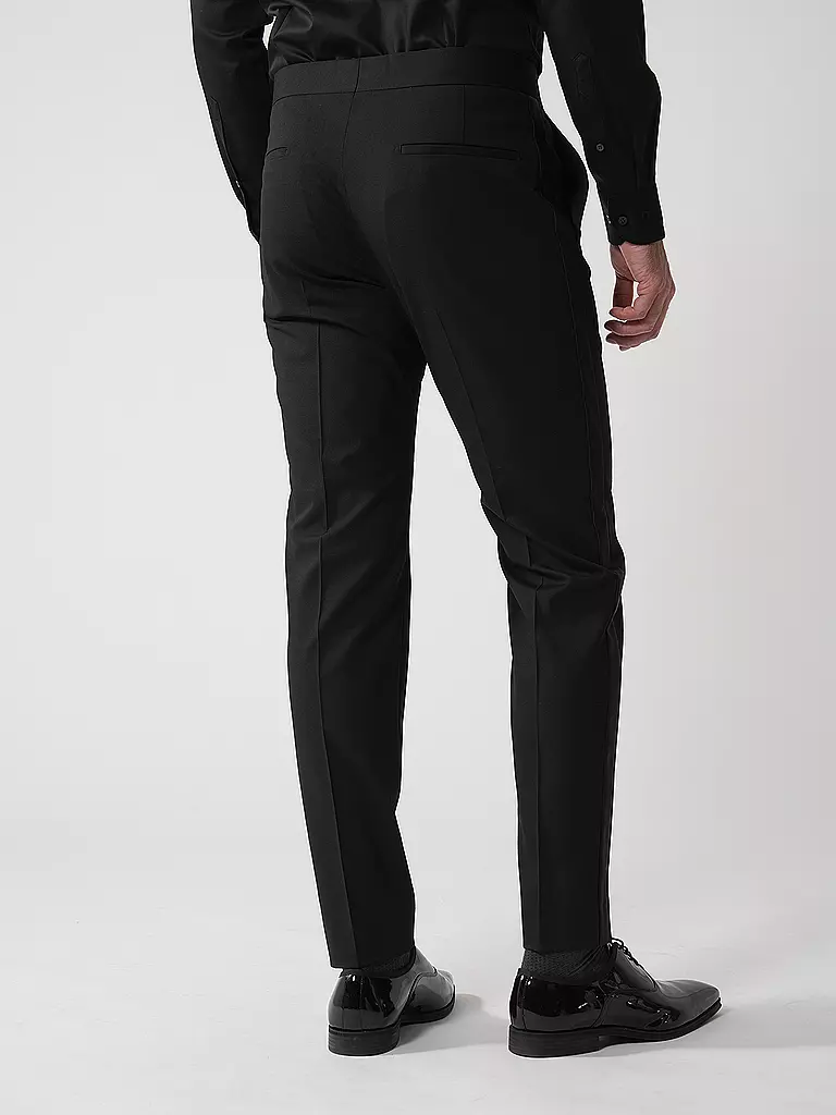 STRELLSON | Anzughose Slim Fit | schwarz
