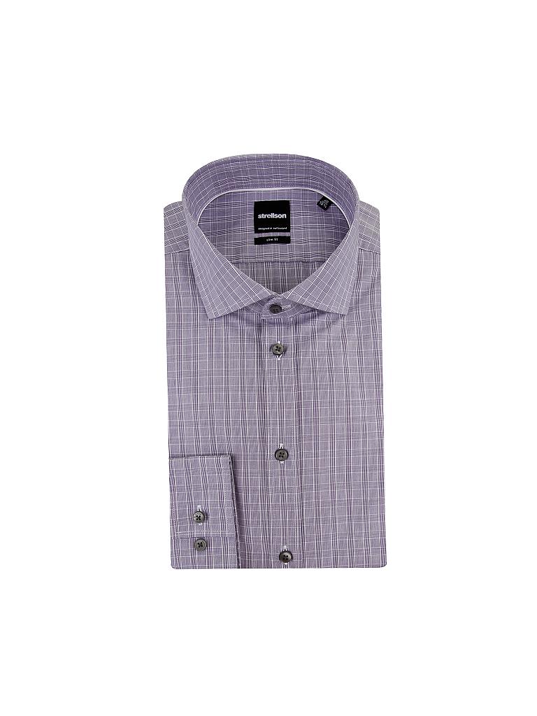 STRELLSON | Hemd Slim-Fit "Jamie" | lila