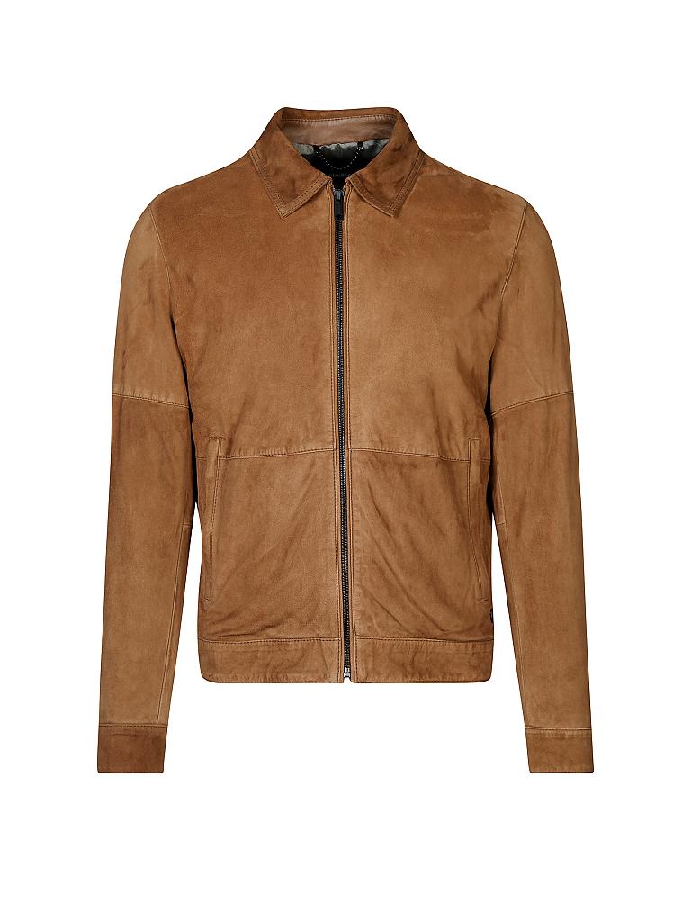 STRELLSON | Lederjacke "Cope" | braun