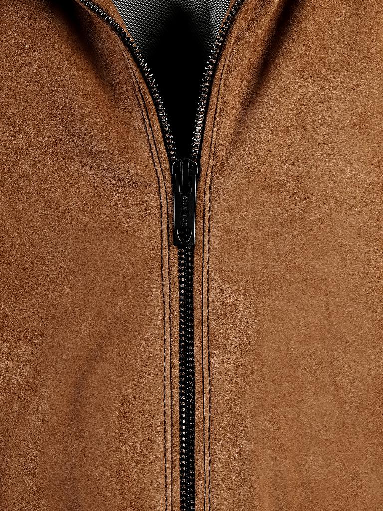 STRELLSON | Lederjacke "Cope" | braun