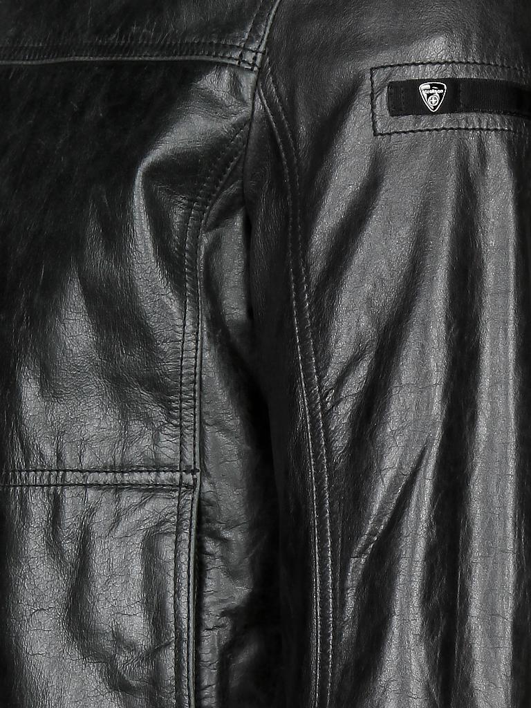 STRELLSON | Lederjacke "Partico" | grau
