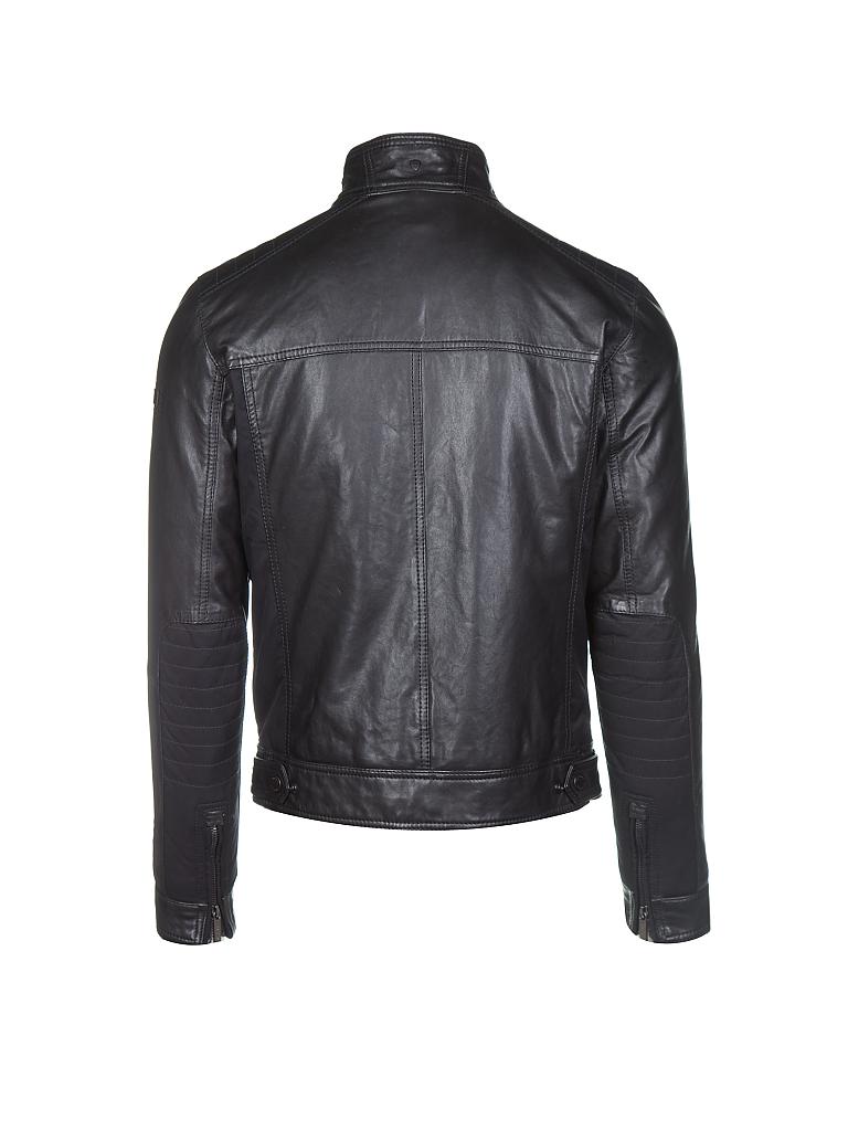 STRELLSON | Lederjacke | schwarz