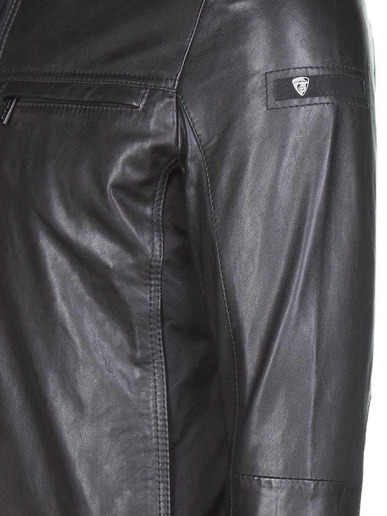 STRELLSON | Lederjacke | schwarz