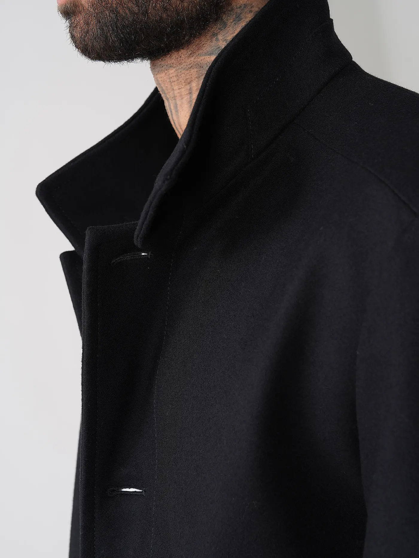 STRELLSON | Mantel Regular Fit FINCHLEY 2.0 | schwarz
