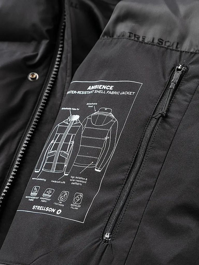 STRELLSON | Parka AMBIENCE | schwarz