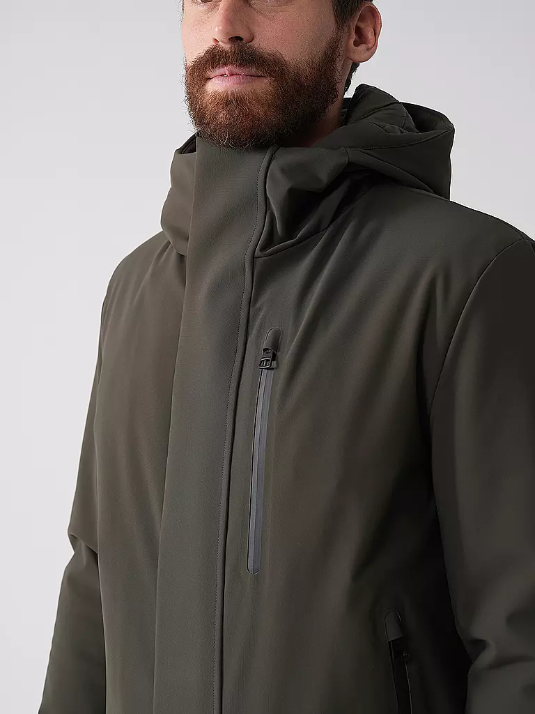STRELLSON | Parka FLEX CROSS | grün