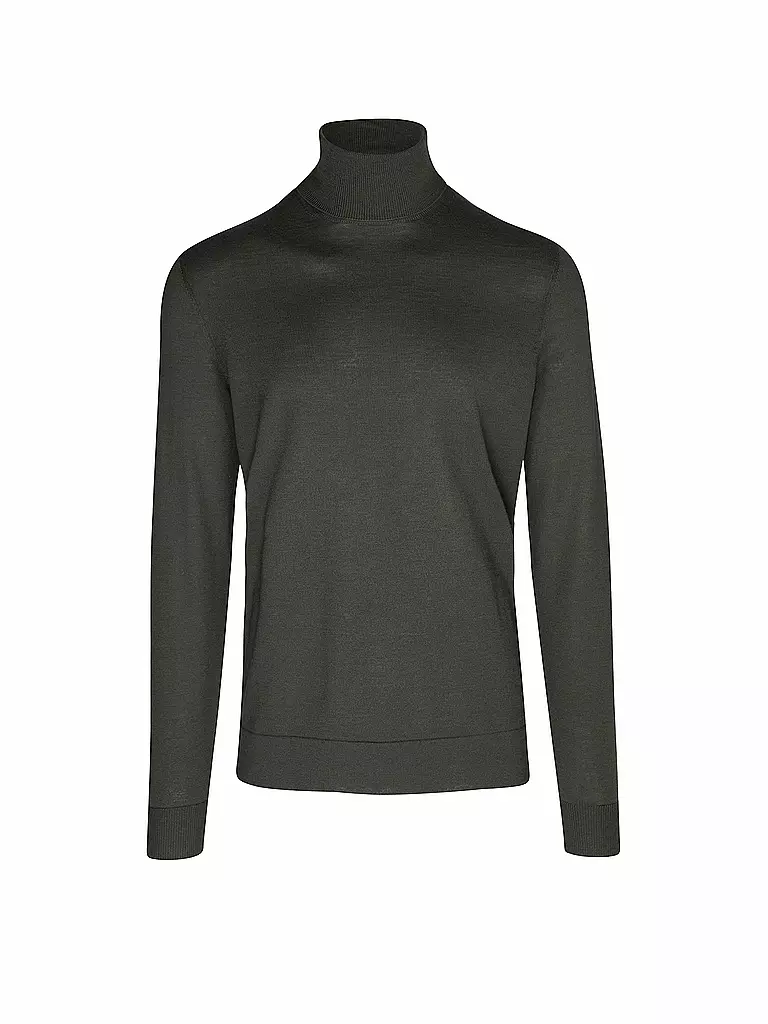 STRELLSON | Rollkragenpullover MAREK-T | grün
