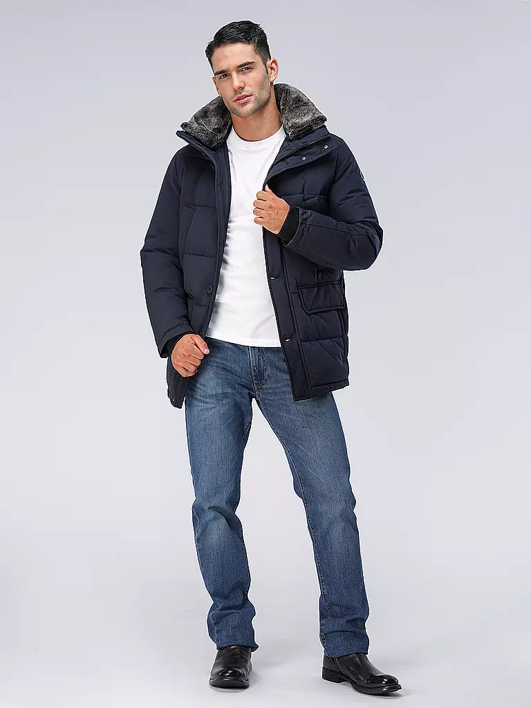 STRELLSON | Steppjacke PLAZA | dunkelblau