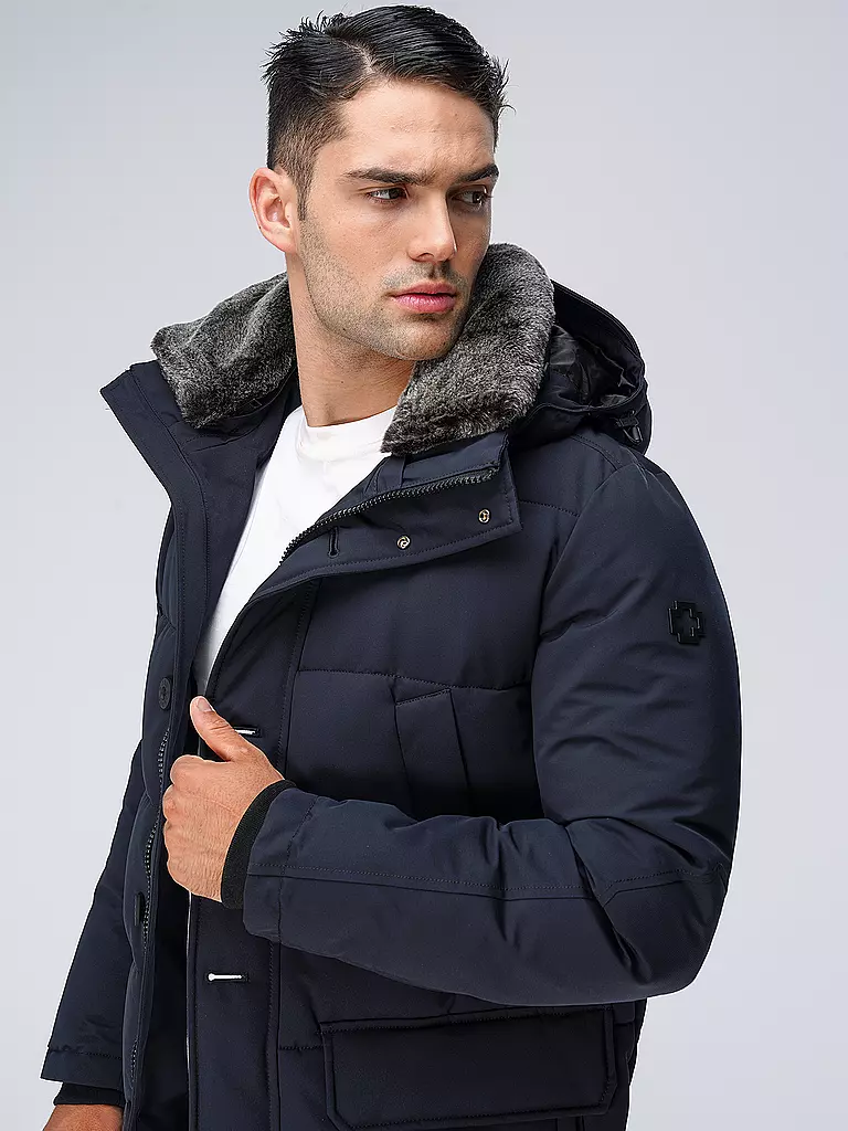 STRELLSON | Steppjacke PLAZA | dunkelblau
