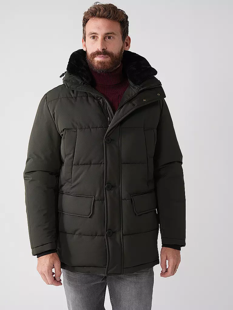 STRELLSON | Steppjacke PLAZA | dunkelblau