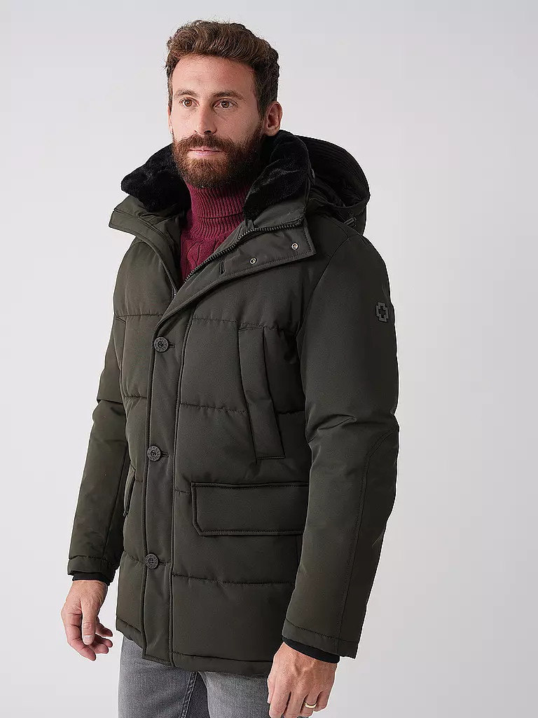 STRELLSON | Steppjacke PLAZA | dunkelblau