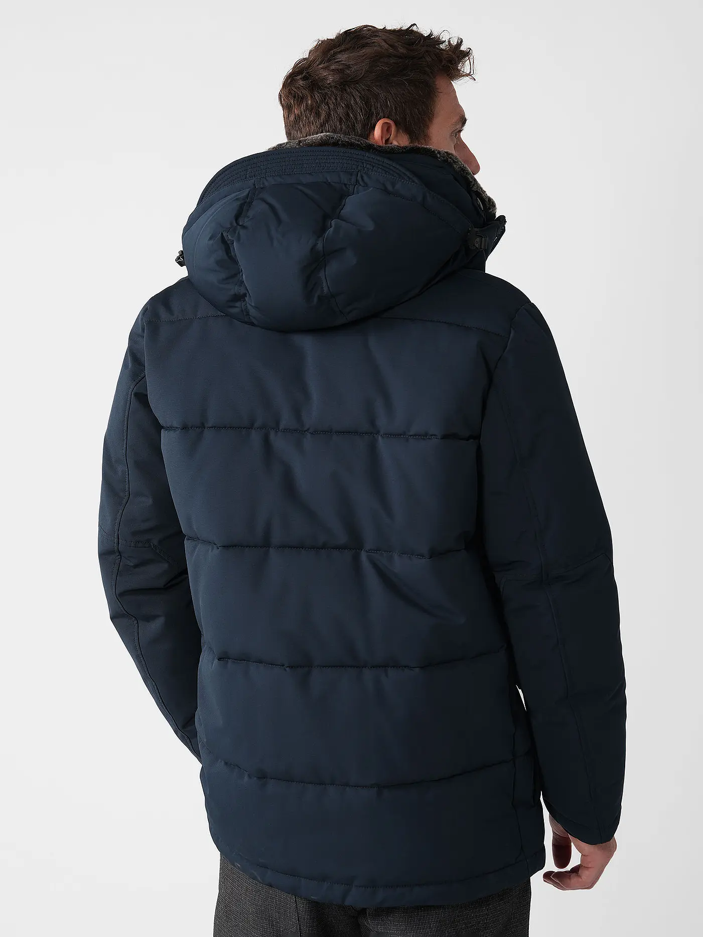 STRELLSON | Steppjacke PLAZA | dunkelblau
