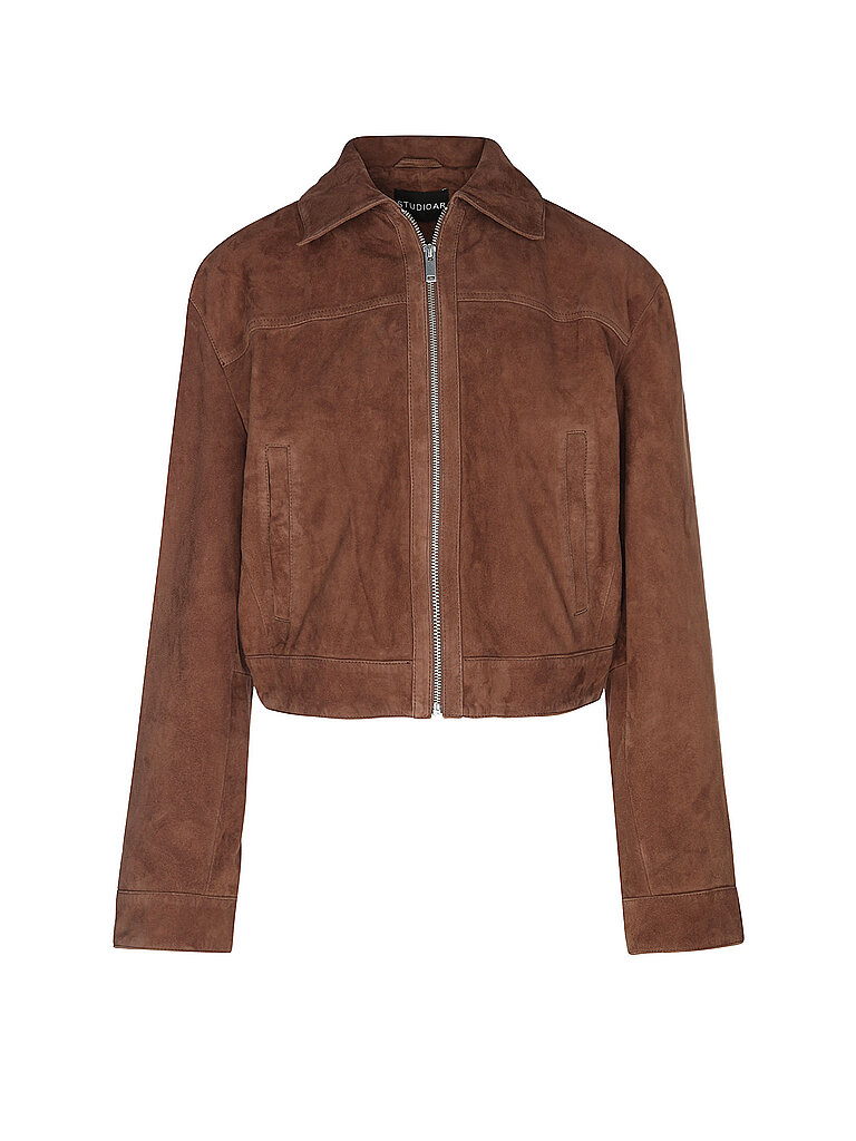 STUDIO AR Lederjacke SUE  braun | 34