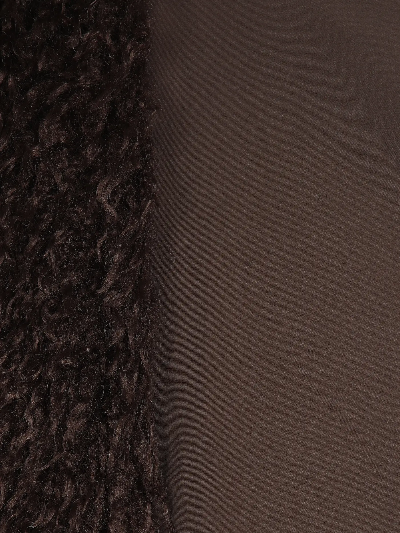 STUDIO AR | Jacke in Felloptik MILIIE  | braun