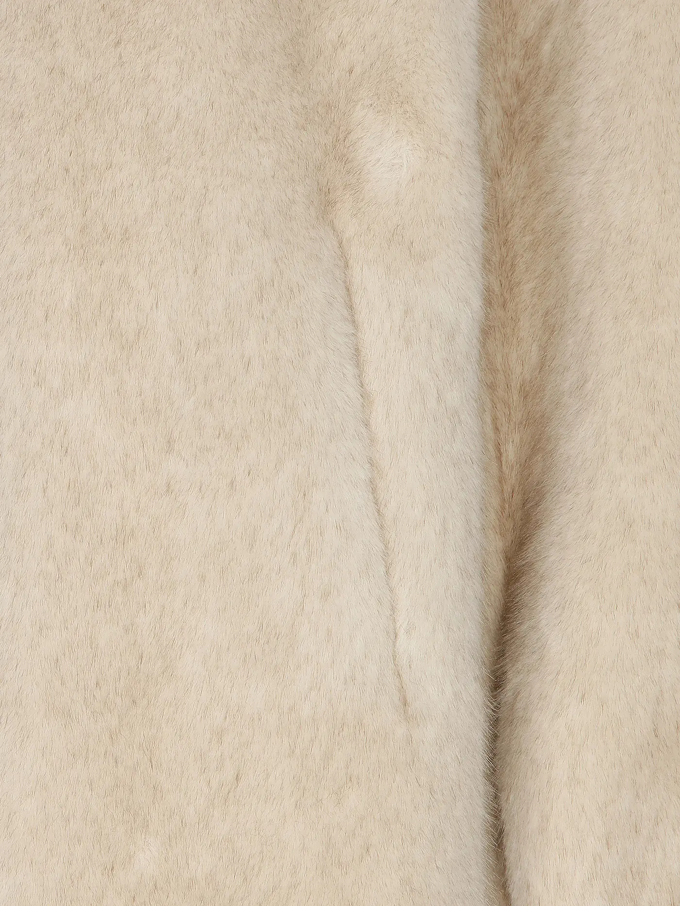 STUDIO AR | Mantel in Felloptik ISABEL | beige