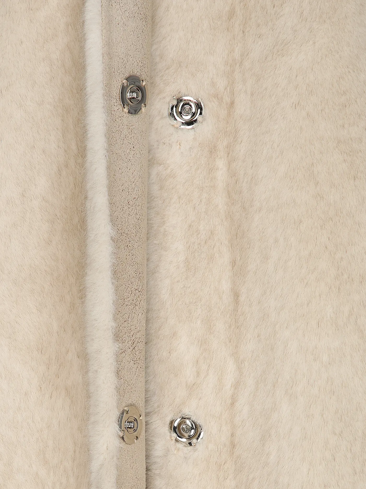 STUDIO AR | Mantel in Felloptik ISABEL | beige
