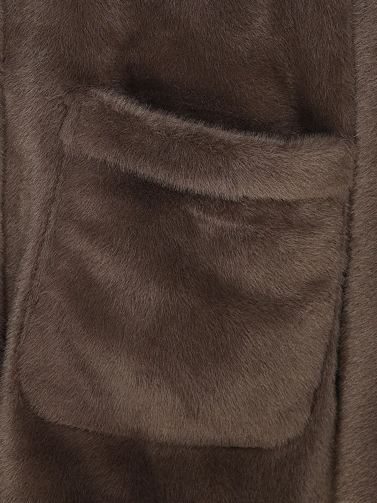 STUDIO AR | Wendejacke in Felloptik RYLEE  | Braun