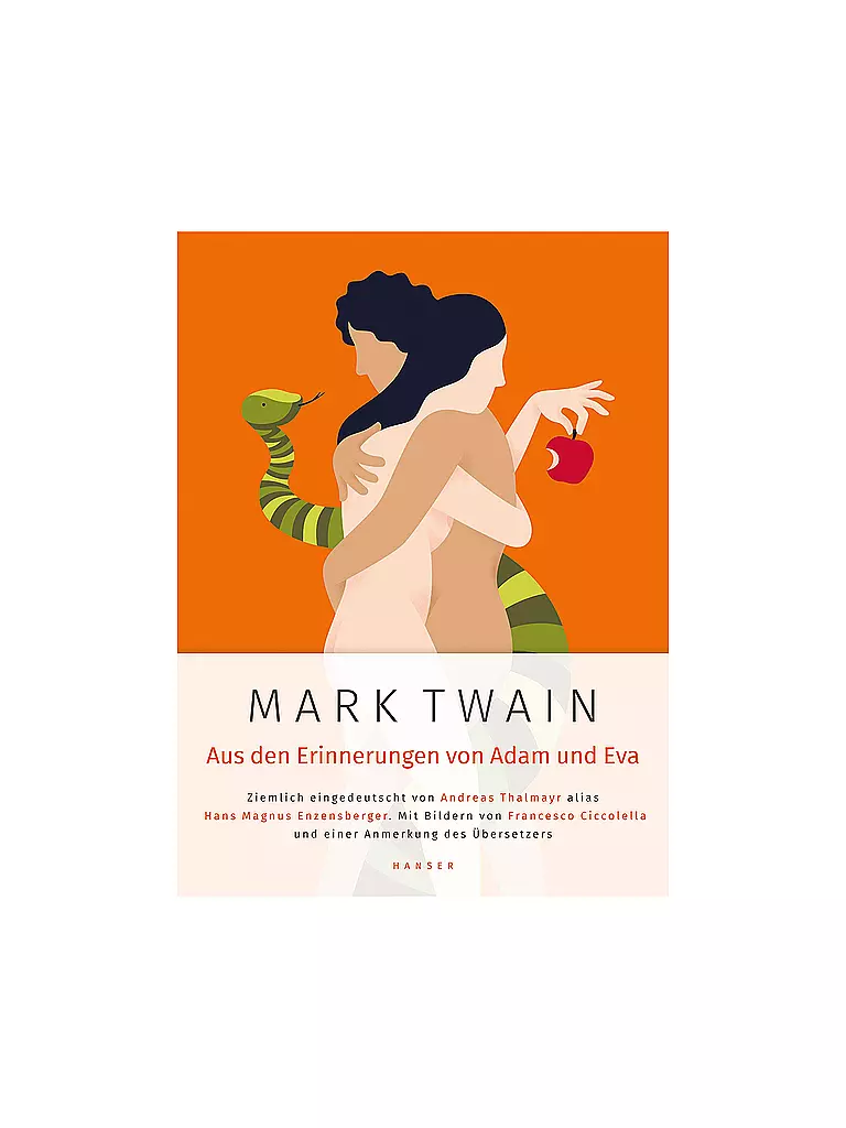 SUITE | Buch - Erinnerungen von Adam und Eva (Mark Twain) Gebundene Ausgabe | keine Farbe