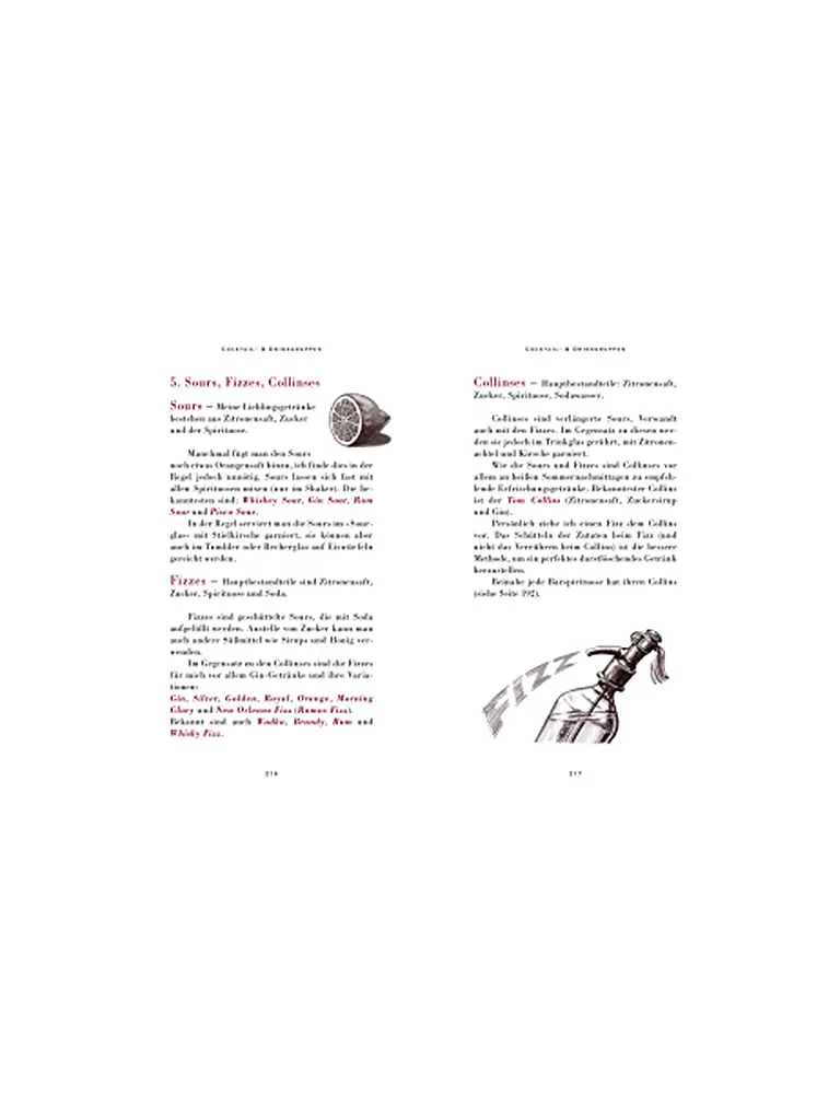 SUITE | Buch - Schumanns Bar  | dunkelrot