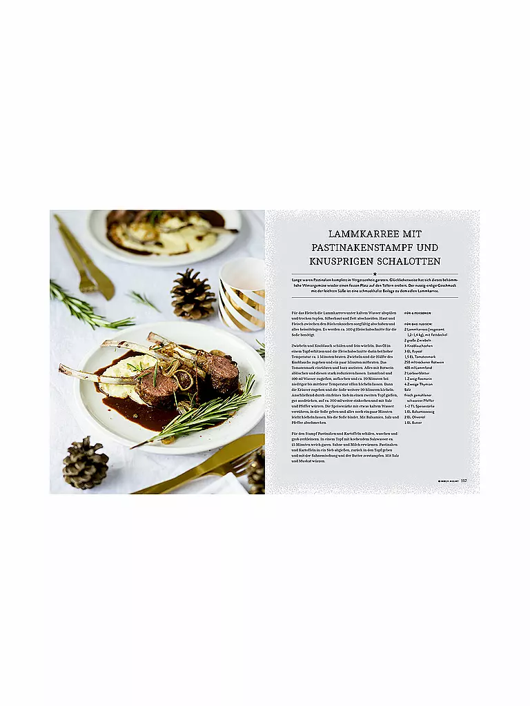 SUITE | Kochbuch - White Christmas | bunt