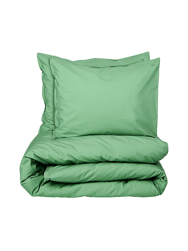 SUITE702 Perkal Bettwäsche 70x90cm/140x200cm Jade Green hellgrün
