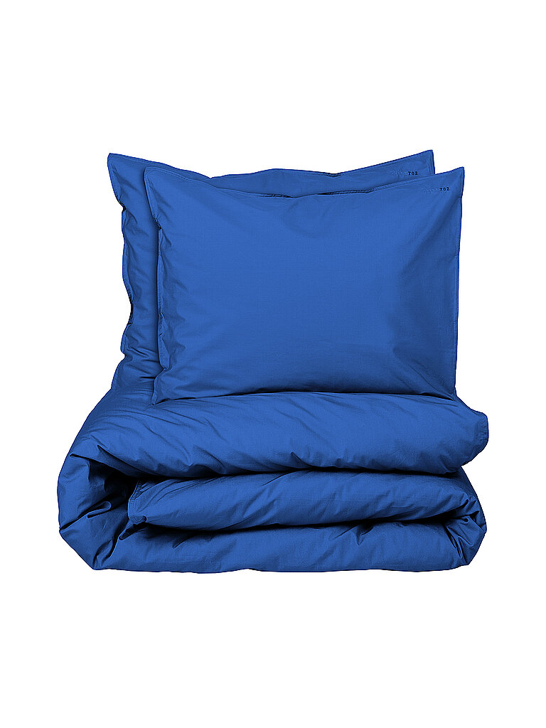 SUITE702 Perkal Bettwäsche 70x90cm/140x200cm Cobalt blau