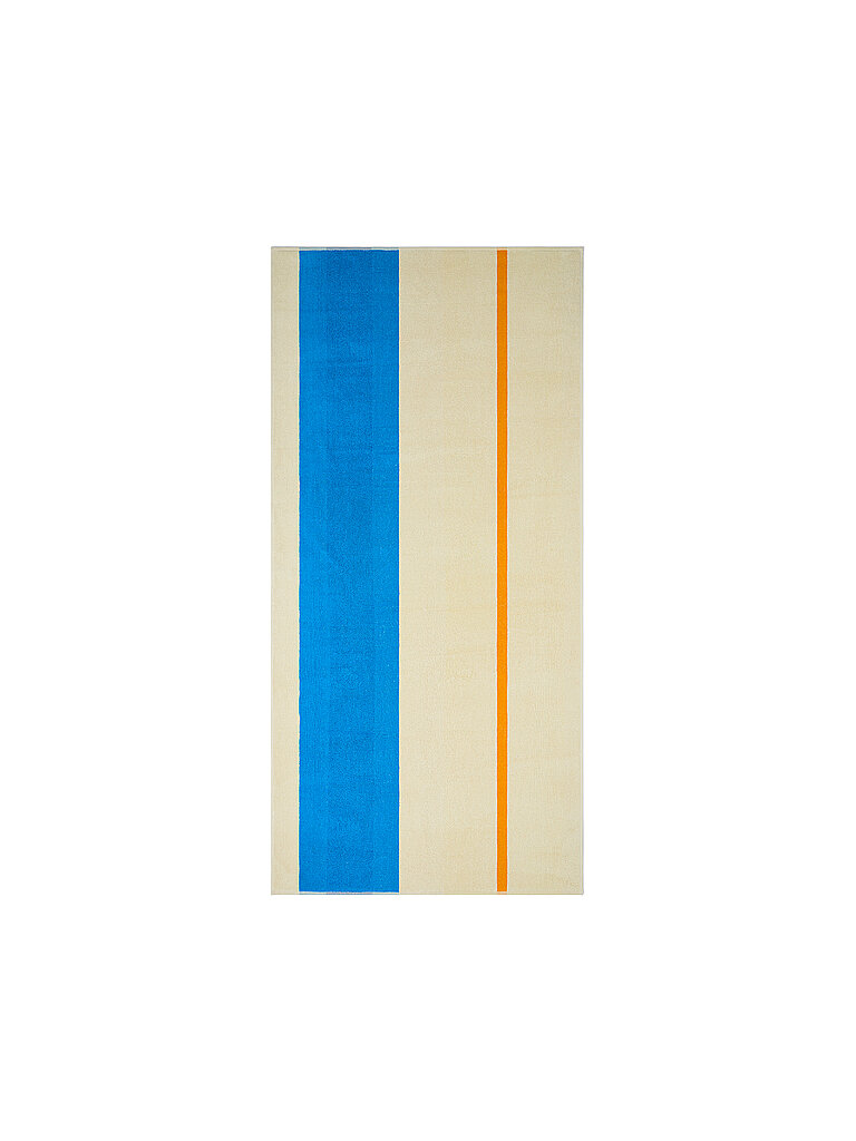 SUITE702 Strandtuch 90x180cm COMBED COTTON Aqua/Orange/Purple/Yellow bunt