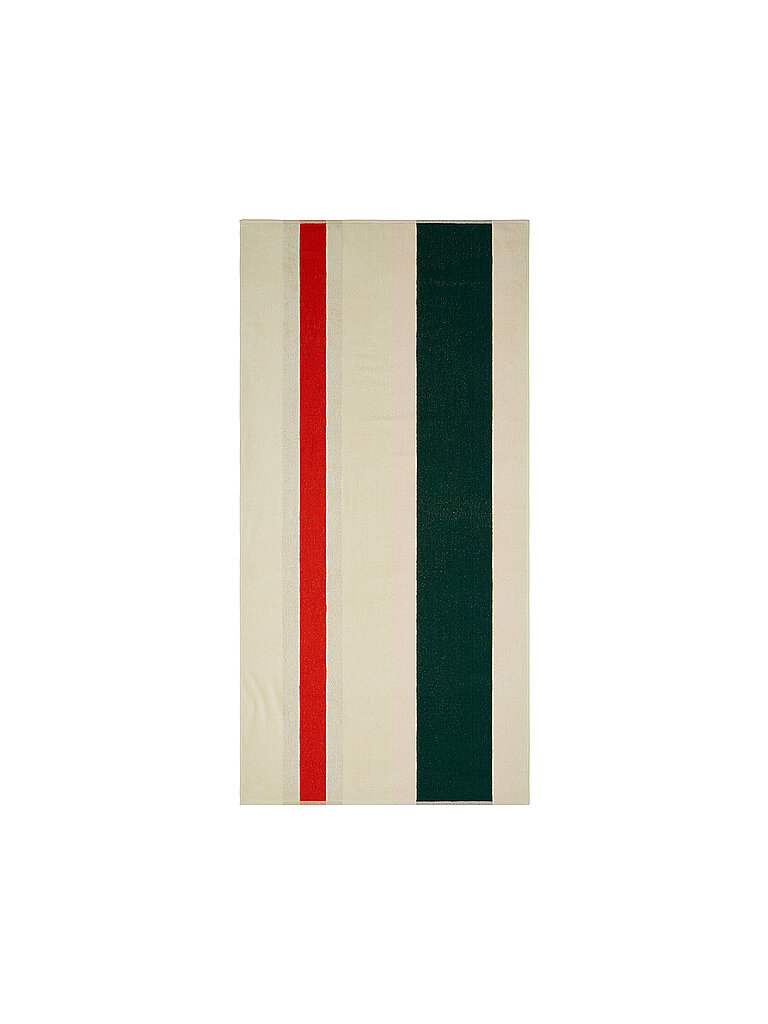 SUITE702 Strandtuch 90x180cm COMBED COTTON Red/Dark Green/ bunt