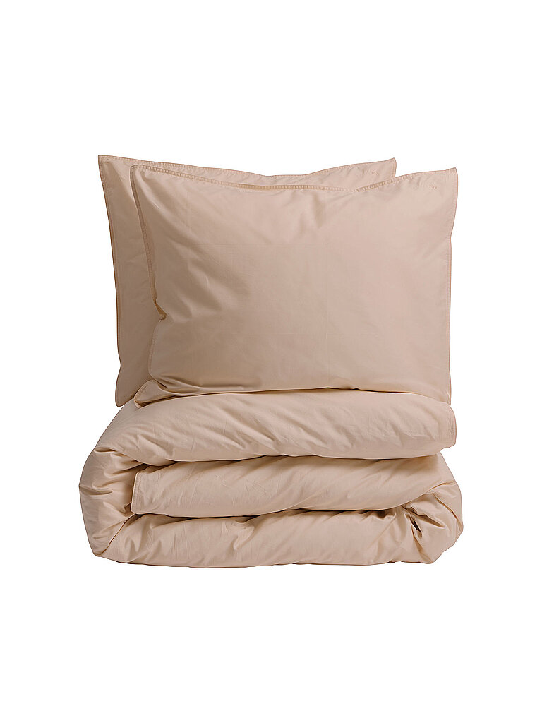 SUITE702 Satin Bettwäsche 70x90cm / 140x200cm Champagne rosa