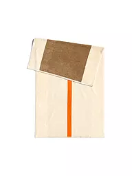 SUITE702 | Duschtuch 70x140cm MARTENS AND MARTENS Royal Blue/Peach  | hellbraun