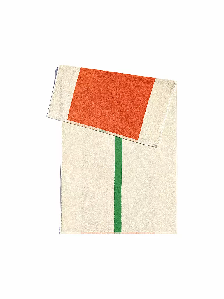 SUITE702 | Handtuch 50x100cm MARTENS AND MARTENS Orange/Green | orange