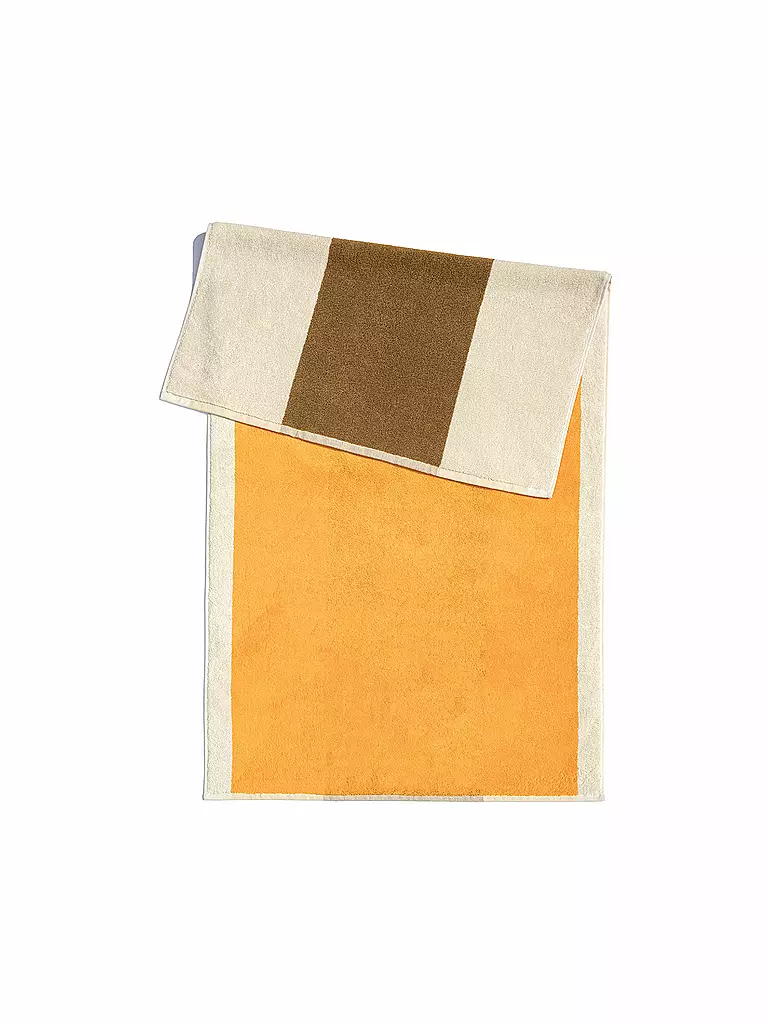 SUITE702 | Handtuch 50x100cm MARTENS AND MARTENS Sunny Yellow/Honey | orange