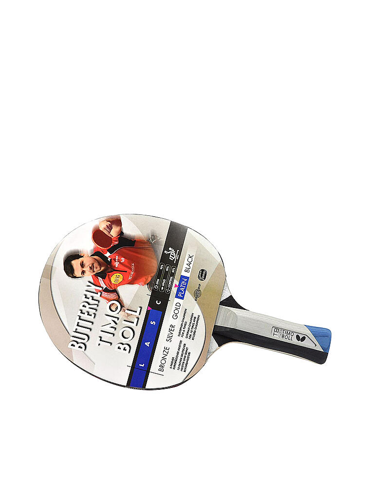 SUNFLEX | Tischtennis Schläger Butterfly TIMO BOLL  PLATIN | grau