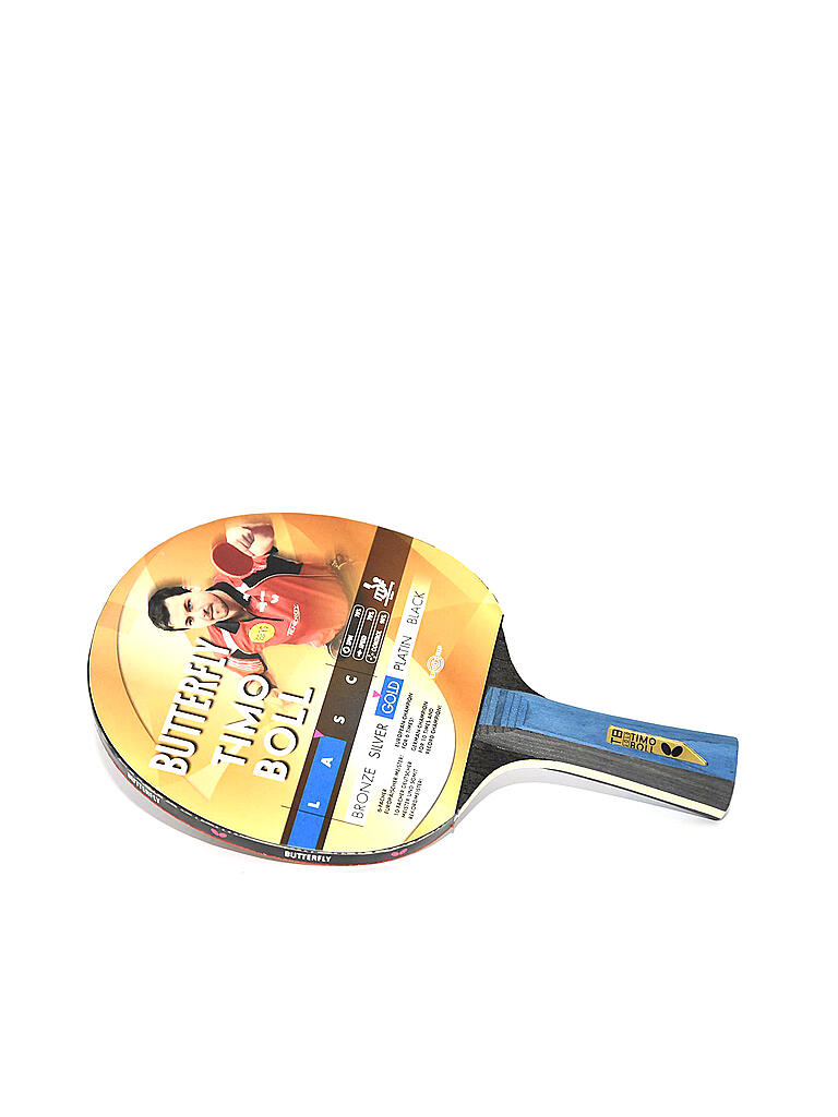 SUNFLEX Tischtennis Schläger Butterfly TIMO BOLL GOLD gold