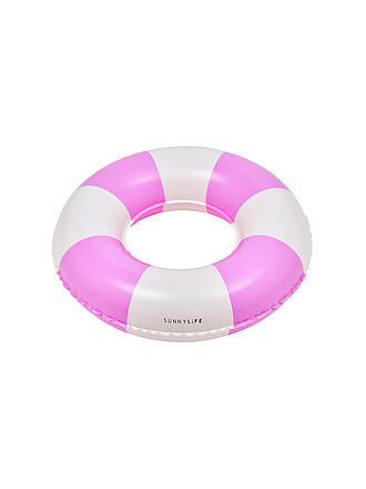SUNNYLIFE | Kinder Mini-Schlauchpoolring - Poolparty Magenta-Streifen