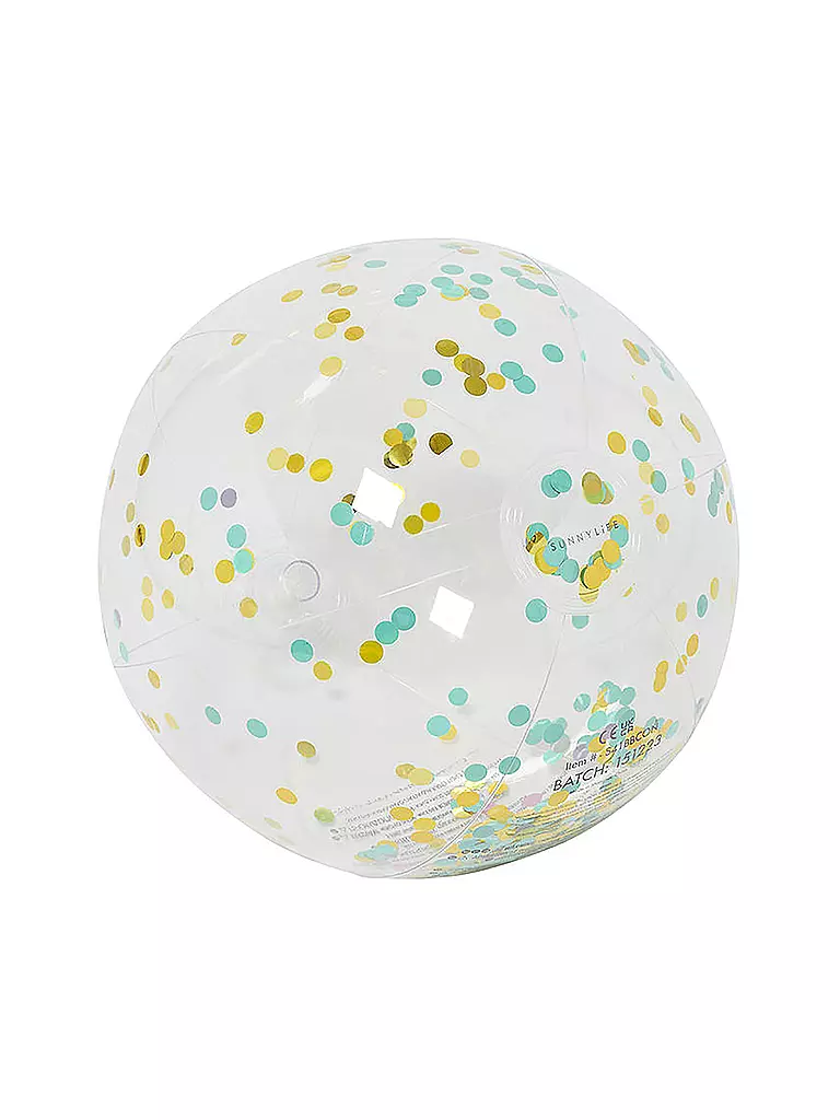 SUNNYLIFE | Aufblasbarer Wasserball KONFETTI Multi  | bunt