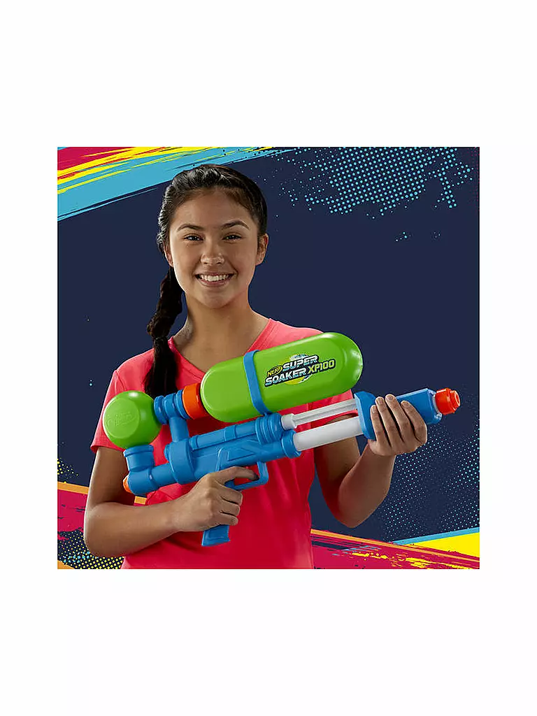 SUPER SOAKER | Nerf Super Soaker XP100 Wasserblaster | keine Farbe