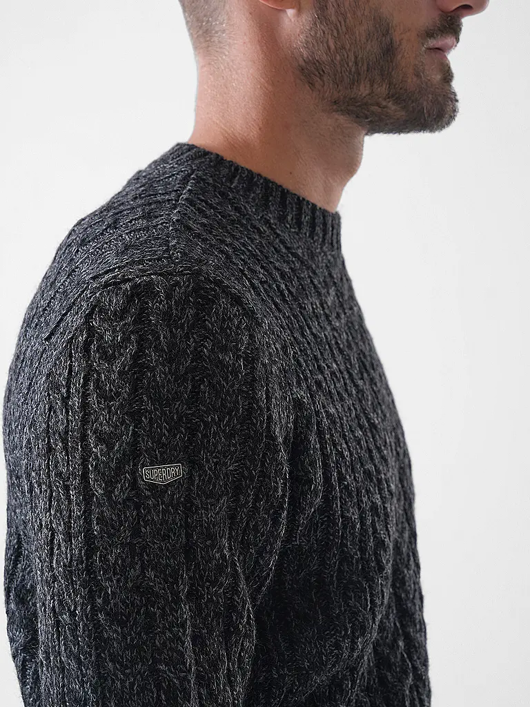SUPERDRY | Pullover  | Schwarz