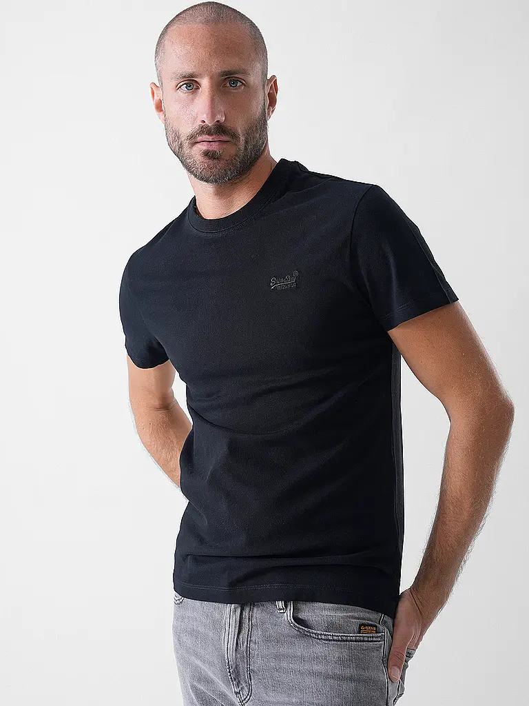 SUPERDRY | T-Shirt  | Schwarz